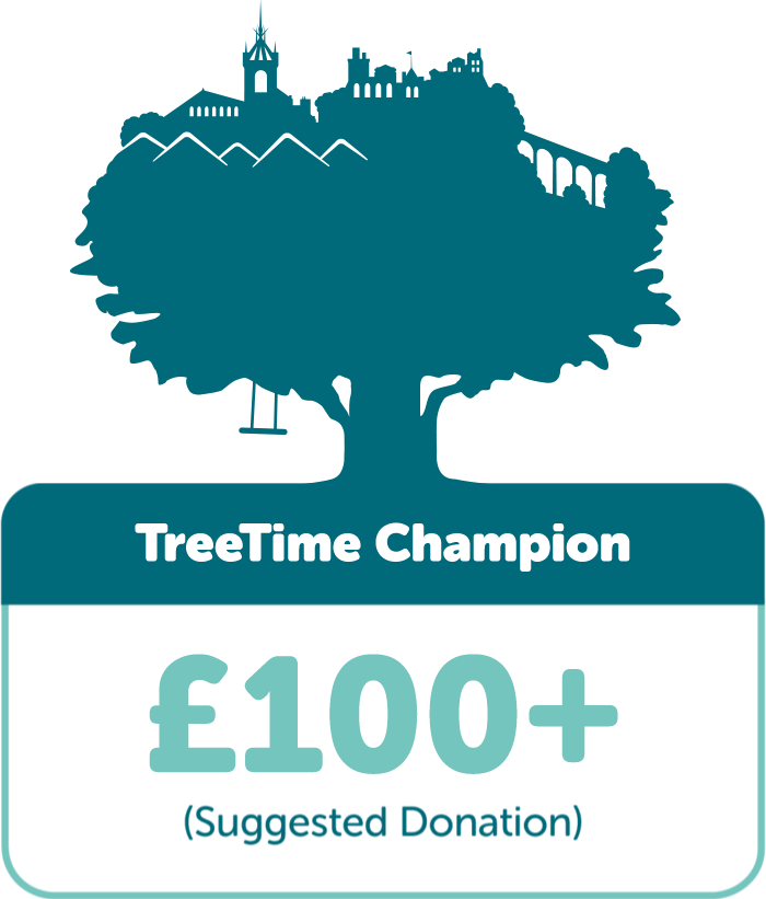 TreeTime Champion: Suggested donation £100+