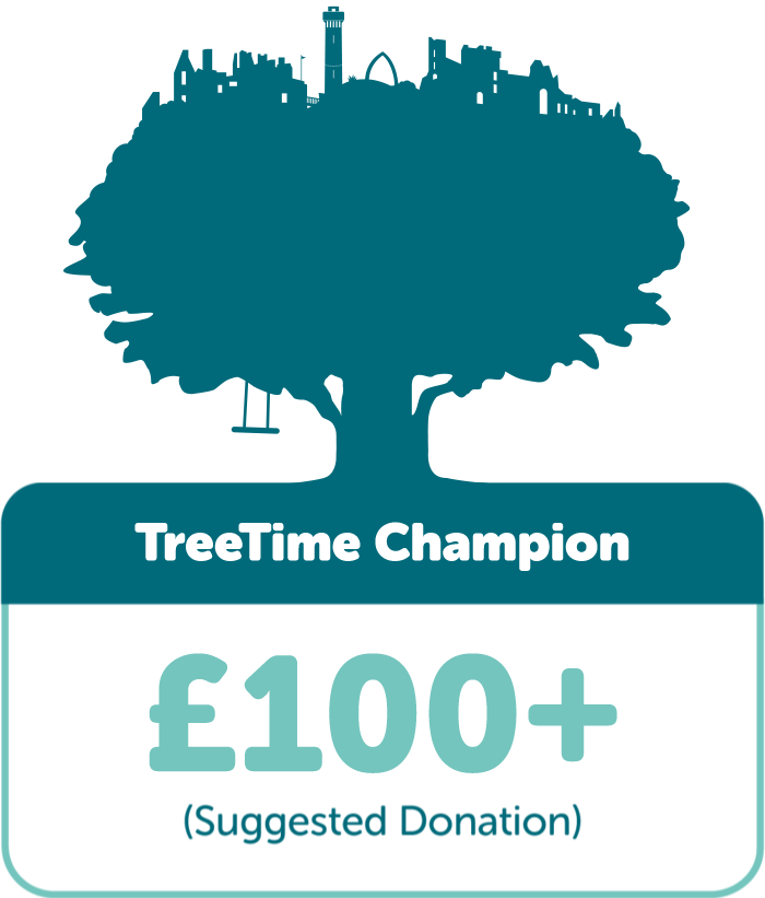 TreeTime Champion: Suggested donation £100+