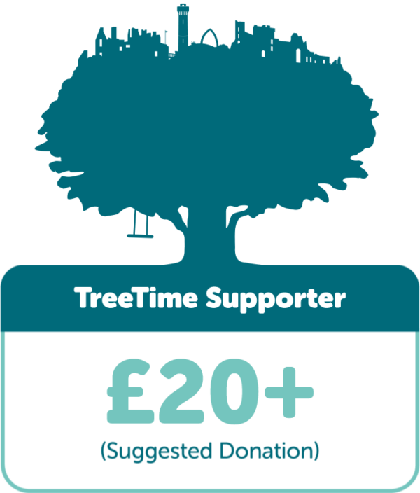 TreeTime Supporter: Suggested donation £20+