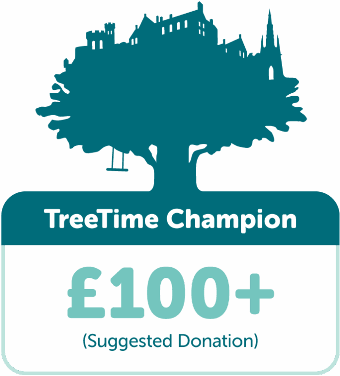 TreeTime Champion. Suggested donation £100+.