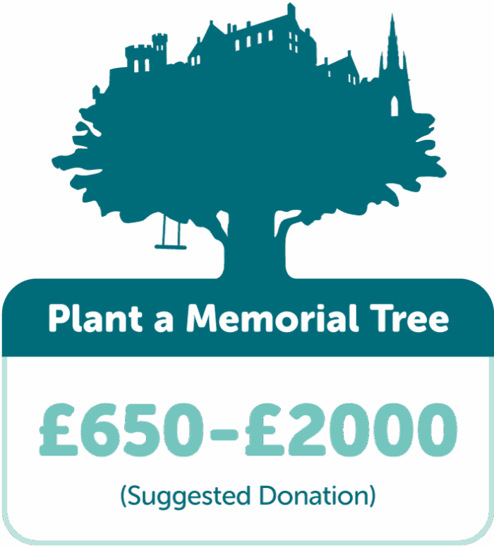 Plant a Memorial Tree with TreeTime. Suggested donation £650-£2000.
